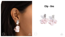 Load image into Gallery viewer, Paparazzi ♥ Stacked Sprigs - Pink ♥ Clip-On E1548
