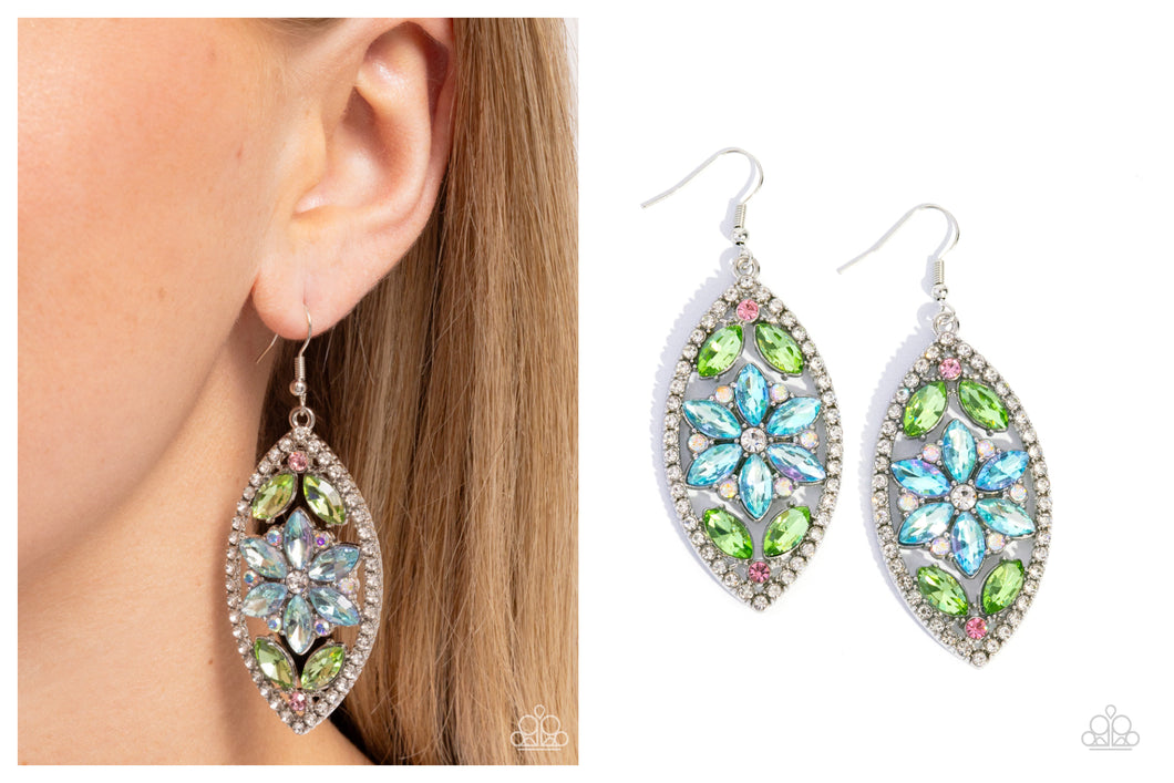 Paparazzi ♥ Gallant Garden - Blue ♥ E1550