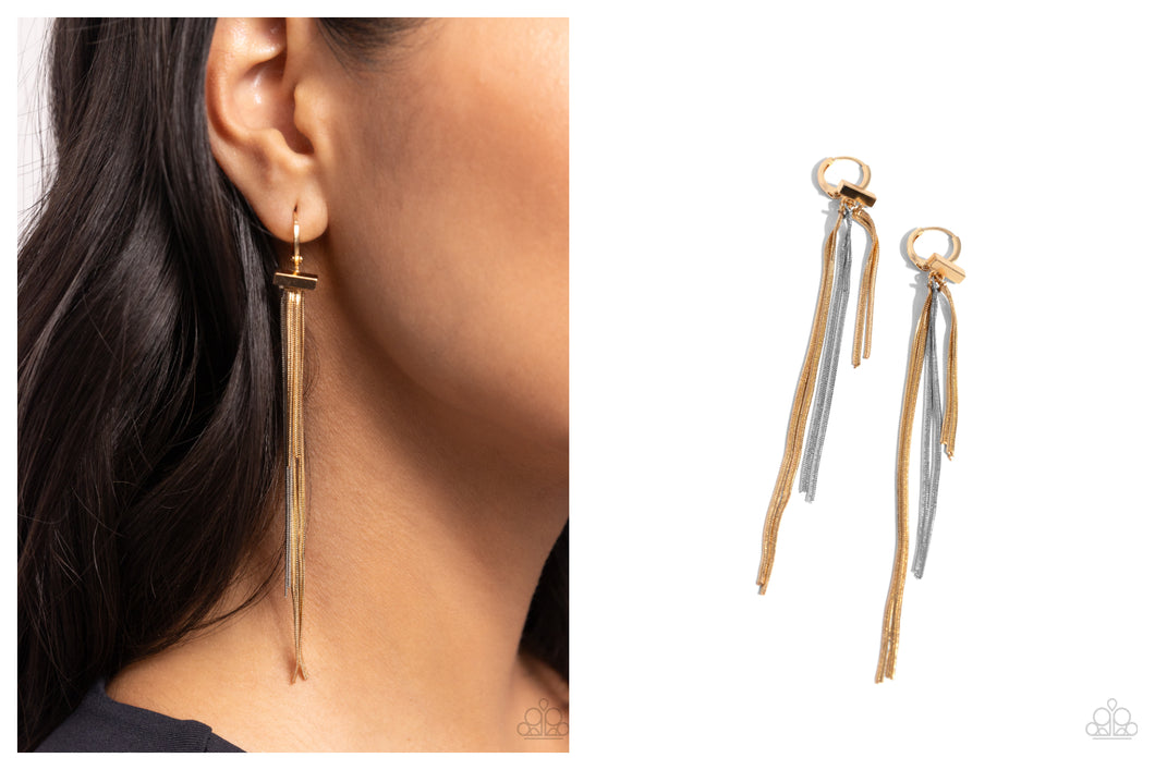 Paparazzi ♥ Grandiose Glaze - Multi ♥ Hinge Post E1562