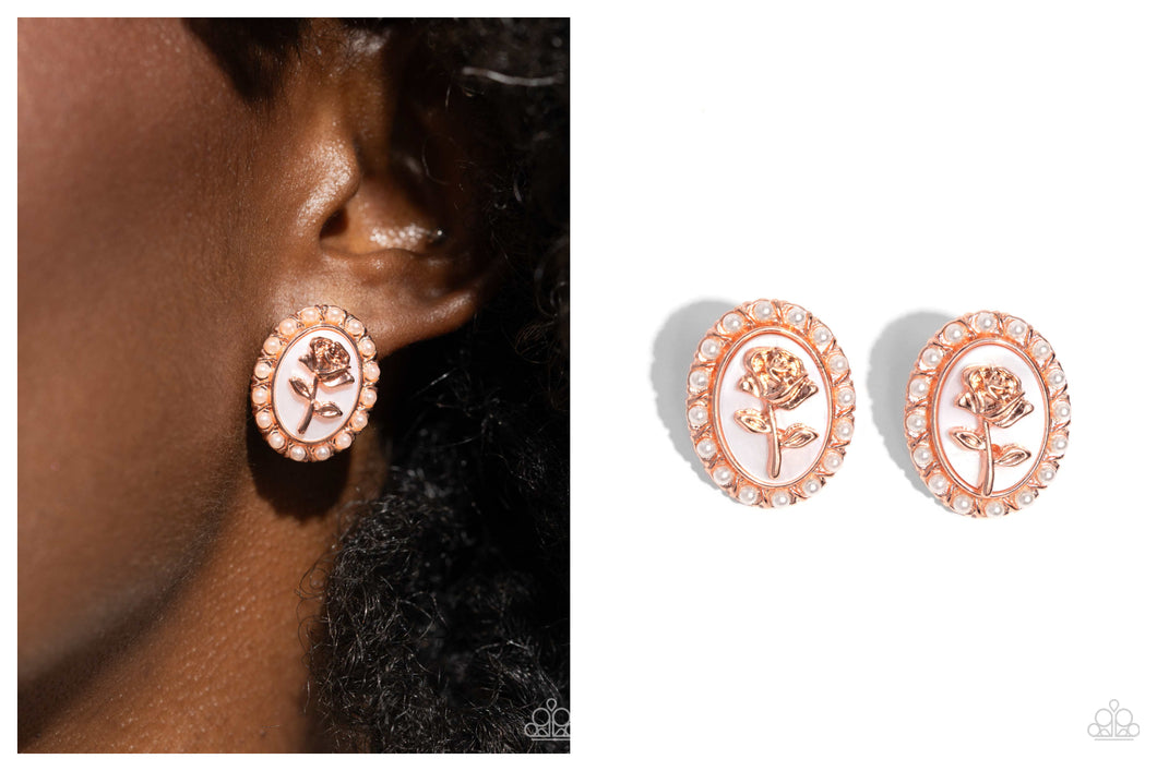 Paparazzi ♥ Rosy Relic - Copper ♥ Post E1569