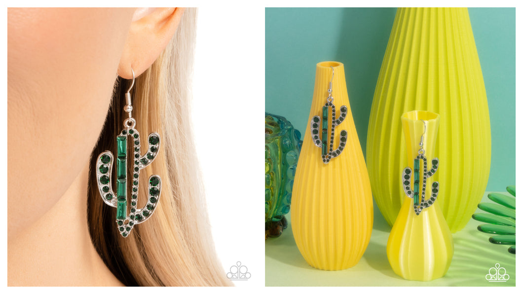 Paparazzi ♥ Cactus Confidence - Green ♥ E1577