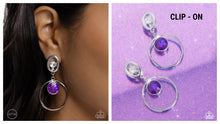 Load image into Gallery viewer, Paparazzi ♥ Modern Moment - Purple ♥ Clip-On E1579