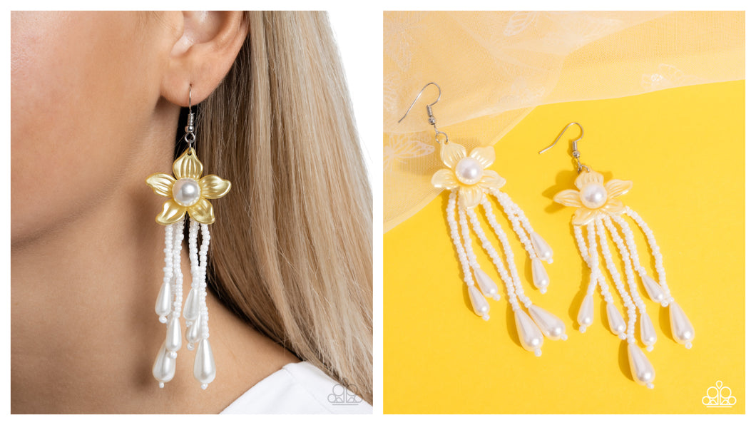 Paparazzi ♥ Prom Personality - Yellow ♥ E1580