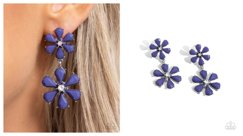 Paparazzi ♥ A Blast of Blossoms - Blue ♥ Post E1593