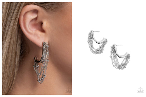 Paparazzi ♥ Immaculate Impression - Silver ♥ Post E1616