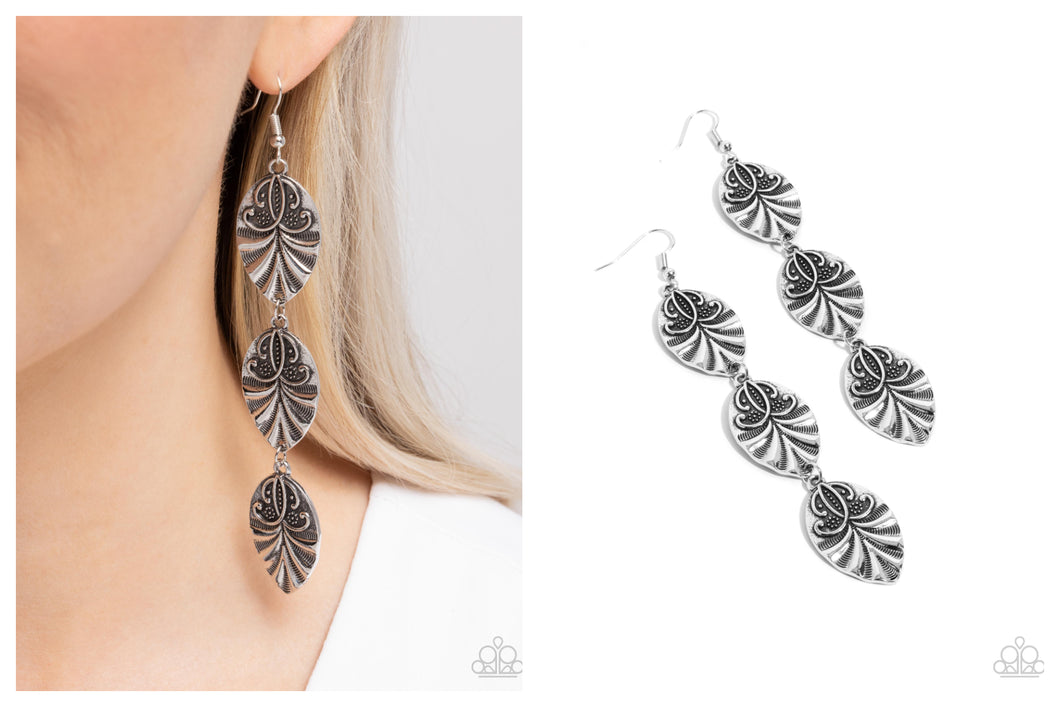 Paparazzi ♥ Rustic Range - Silver ♥ E1617