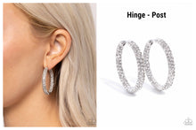 Load image into Gallery viewer, Paparazzi ♥ Calming Class - White ♥ Hinge Post E1621