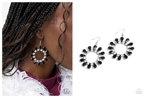 Paparazzi ♥ Wreathed Wish - Black ♥ E1624