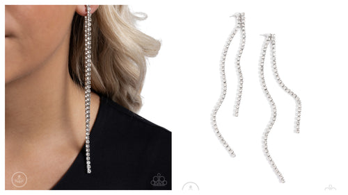 Paparazzi ♥ Elevated Elegance - White ♥ Post E1627