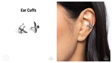 Load image into Gallery viewer, Paparazzi ♥ Soaring Sparrow - Silver ♥ Ear Cuffs E1629