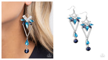 Load image into Gallery viewer, Paparazzi ♥ Shoulder-Dusting Shimmer - Blue ♥ E1633