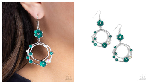 Paparazzi ♥ Wreathed Waikiki - Green ♥ E1642