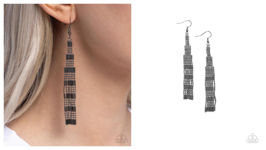 Paparazzi ♥ Empire State Etiquette - Black ♥ E1643