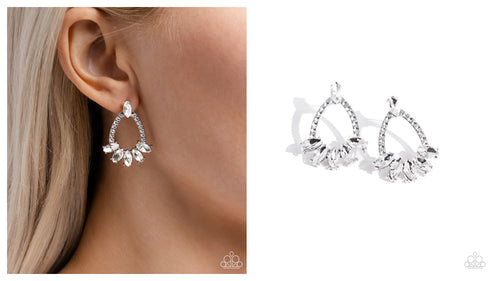 Paparazzi ♥ Experience Elegance - White ♥ Post E1650