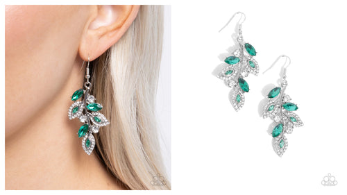 Paparazzi ♥ Flourishing Feature - Green ♥ E1651