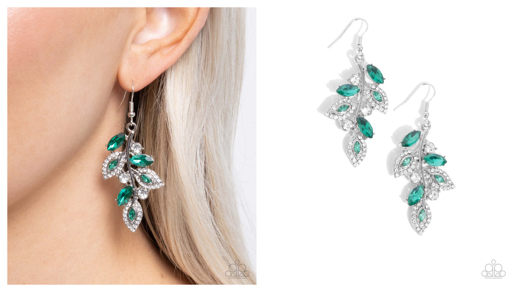 Paparazzi ♥ Flourishing Feature - Green ♥ E1651