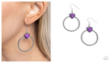 Load image into Gallery viewer, Paparazzi ♥ Heart Holiday - Purple ♥ E1658