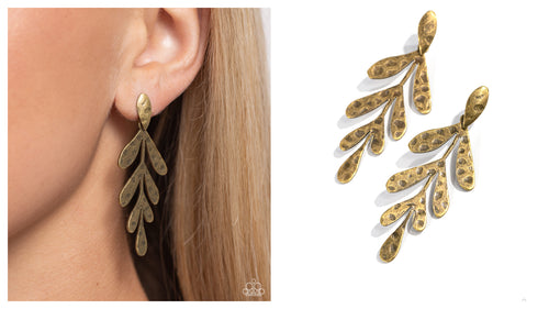 Paparazzi ♥ Jungle Fauna - Brass ♥ Post E1662