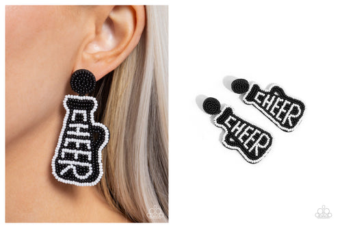 Paparazzi ♥ Cheer Captain - Black ♥ Post E1664