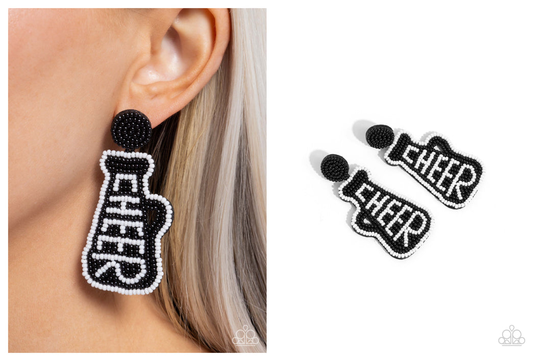 Paparazzi ♥ Cheer Captain - Black ♥ Post E1664