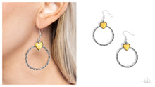 Load image into Gallery viewer, Paparazzi ♥ Heart Holiday - Yellow ♥ E1674