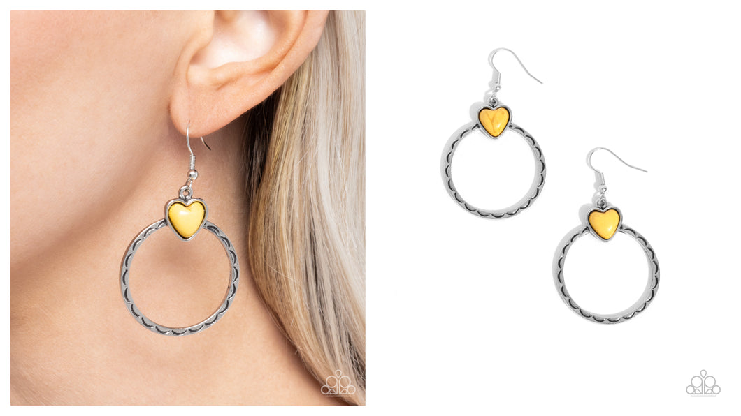 Paparazzi ♥ Heart Holiday - Yellow ♥ E1674