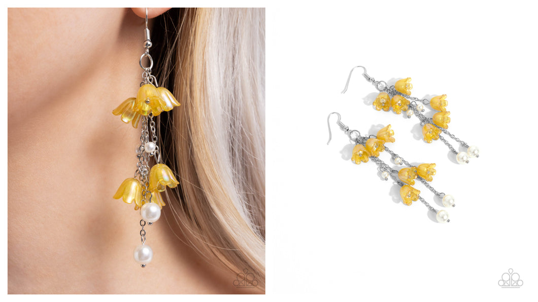 Paparazzi ♥ Suspended Sophistication - Yellow ♥ E1678