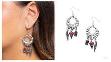 Load image into Gallery viewer, Paparazzi ♥ Alternative Angel - Red ♥ E1702