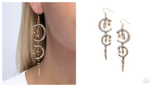 Load image into Gallery viewer, Paparazzi ♥ Celestial Cascade - Gold ♥ E1708