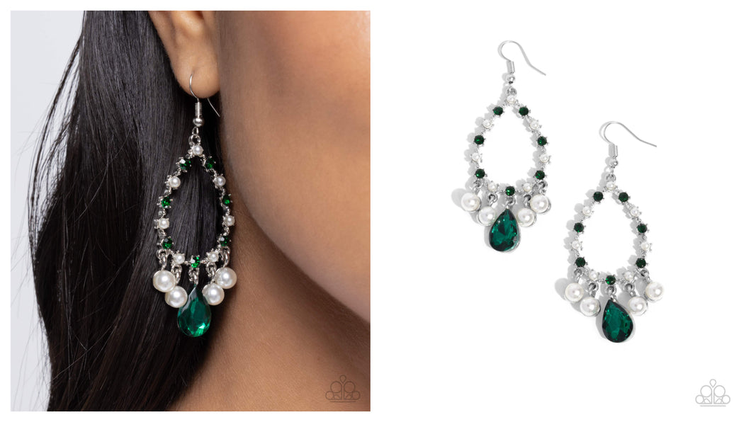 Paparazzi ♥ Baroness Behavior - Green ♥ E1726