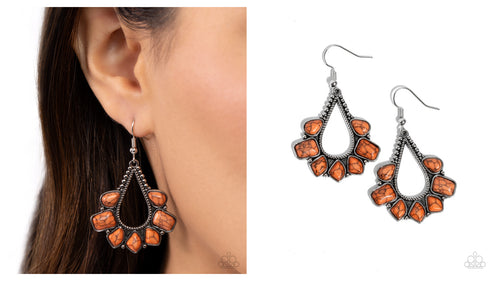 Paparazzi ♥ Mesa Trek - Orange ♥ E1745
