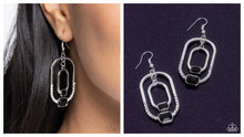 Load image into Gallery viewer, Paparazzi ♥ Matching Magic - Black ♥ E1755