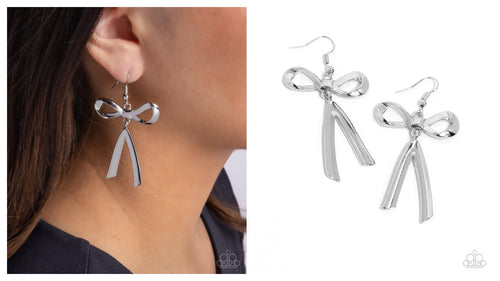 Paparazzi ♥ Dapper Delivery - Silver ♥ E1763