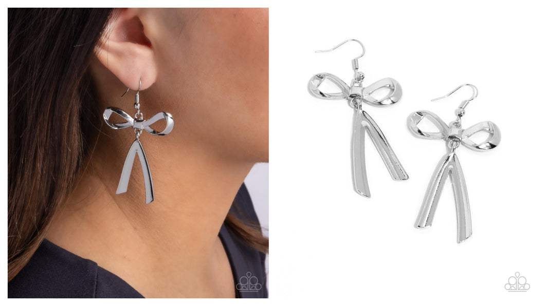 Paparazzi ♥ Dapper Delivery - Silver ♥ E1763