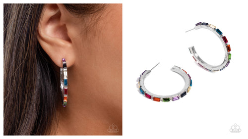 Paparazzi ♥ Carnival Chic - Multi ♥ Post E1772