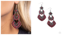 Load image into Gallery viewer, Paparazzi ♥ All For The GLAM - Red ♥ E1773