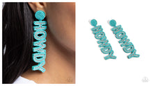Load image into Gallery viewer, Paparazzi ♥ Howdy Headline - Blue ♥ Post E1784