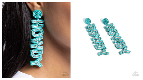 Paparazzi ♥ Howdy Headline - Blue ♥ Post E1784