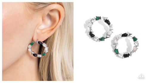 Paparazzi ♥ Triangular Talent - Green ♥ Post E1837