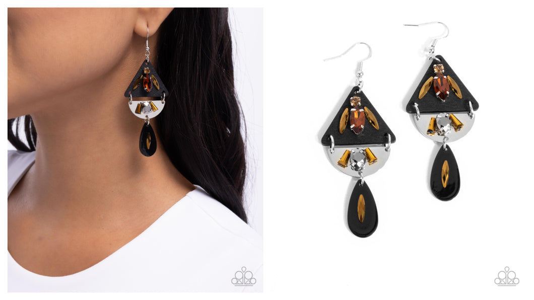 Paparazzi ♥ Abstract Articulation - Black ♥ E1849