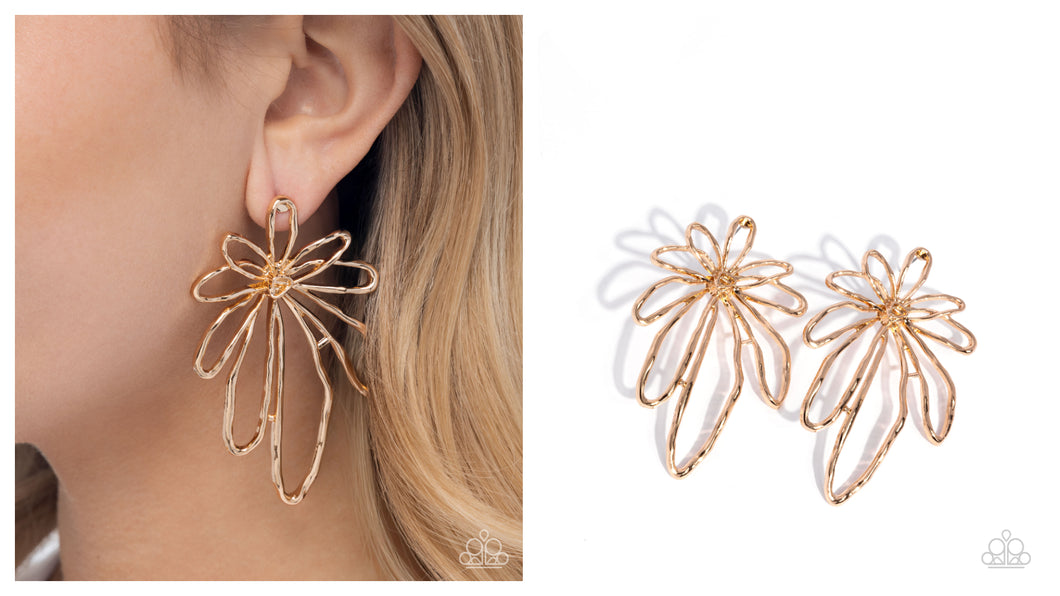 Paparazzi ♥ Growing Garden - Gold ♥ Post E1860