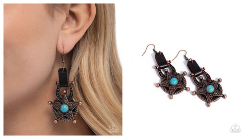 Paparazzi ♥ Western Warden - Copper ♥ E1866