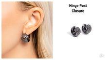 Load image into Gallery viewer, Paparazzi ♥ Hammered Heaven - Black ♥ E1868