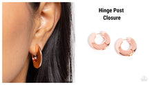 Load image into Gallery viewer, Paparazzi ♥ Intelligence Operation - Copper ♥ Hinge Post E1880