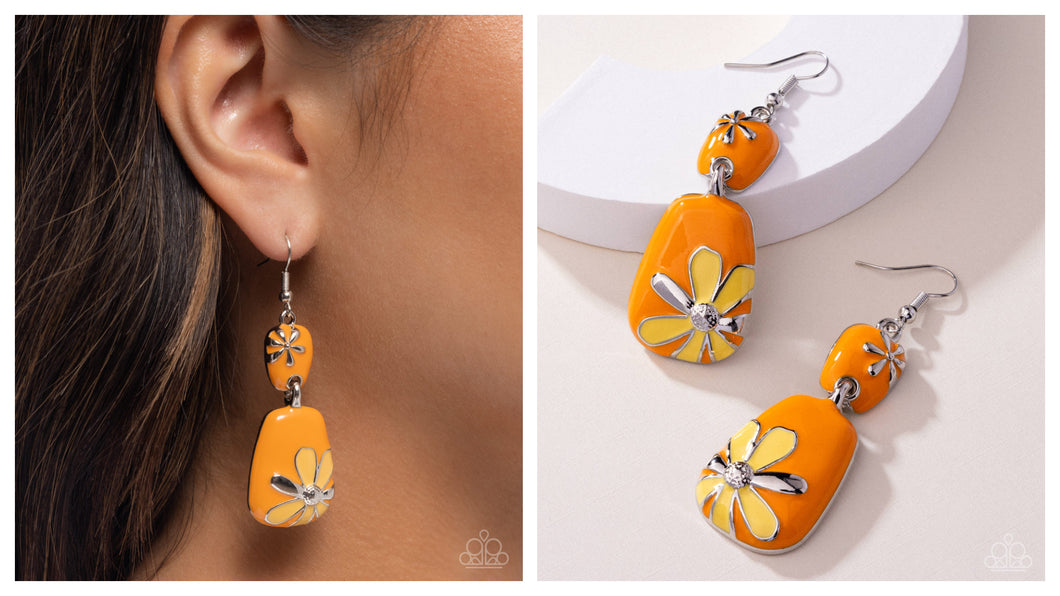 Paparazzi ♥ Floral Familia - Orange ♥ E1881