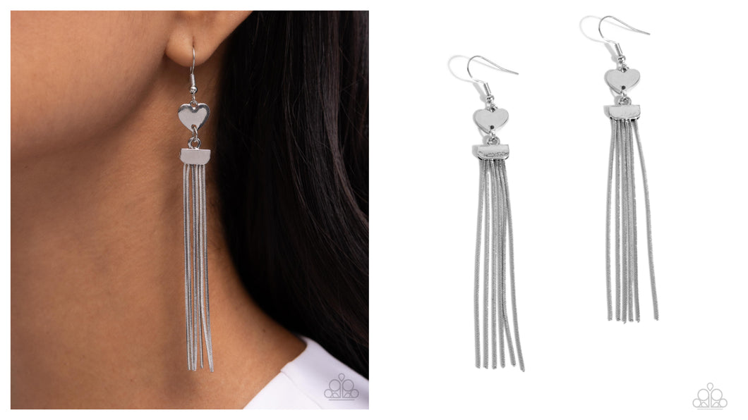 Paparazzi ♥ Smitten Sequence - Silver ♥ E1886