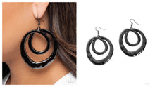 Load image into Gallery viewer, Paparazzi ♥ Subtle Swirls - Black ♥ E1889