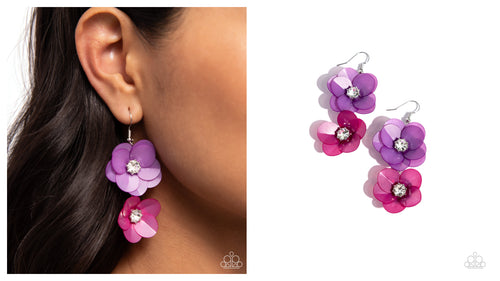 Paparazzi ♥ Fairy Tale Florals - Purple ♥ E1910