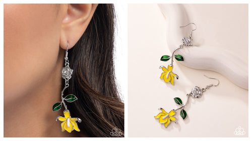 Paparazzi ♥ Floral Fractal - Yellow ♥ E1921