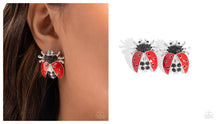 Load image into Gallery viewer, Paparazzi ♥ Lavish Ladybug - Red ♥ Post E1935